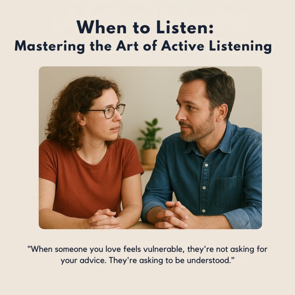 Active listening techniques