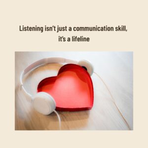 listening and mental health